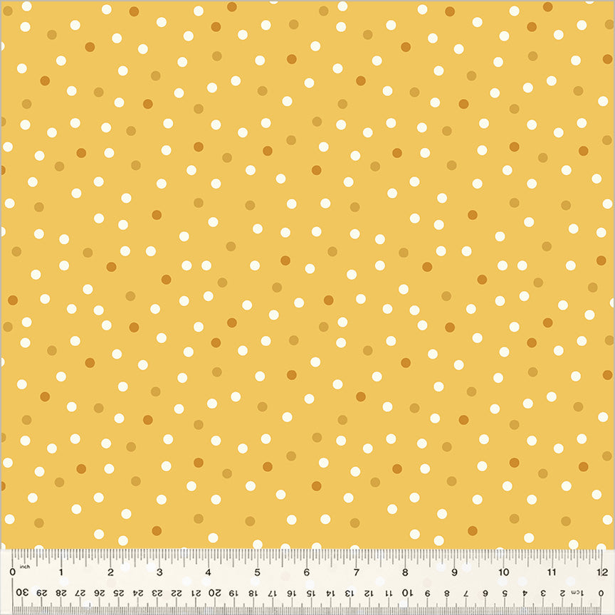 Clover & Dot Yellow Polka Dot
