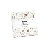 On Dasher Charm Pack by Sweetwater Designs for Moda Fabrics