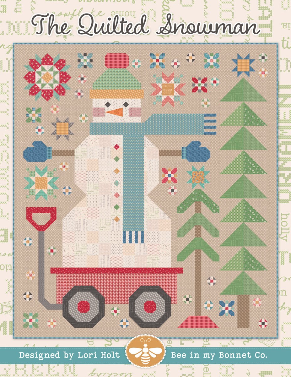 The Quilted Snowman Pattern by Lori Holt