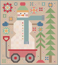 The Quilted Snowman Pattern by Lori Holt