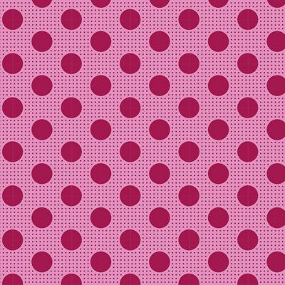 Tilda Medium Dots Maroon