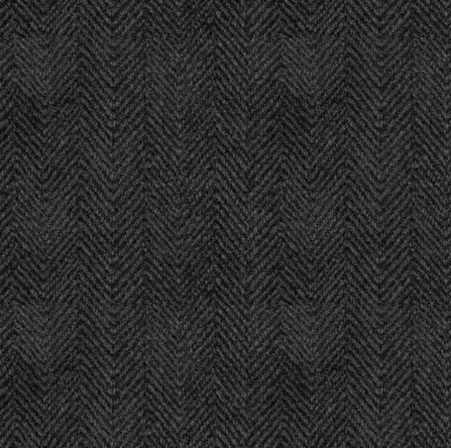 Woolies Black Herringbone