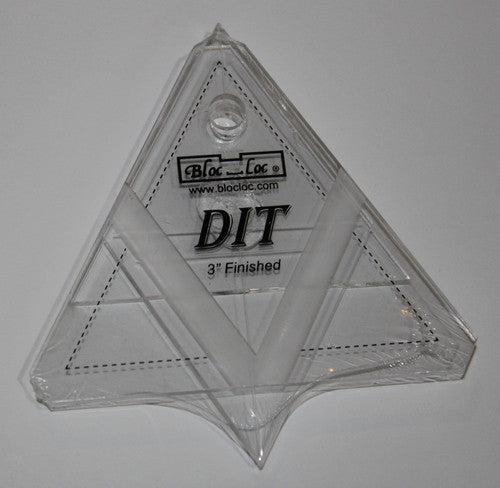 Block Loc 6" Diamond In a Triangle Ruler